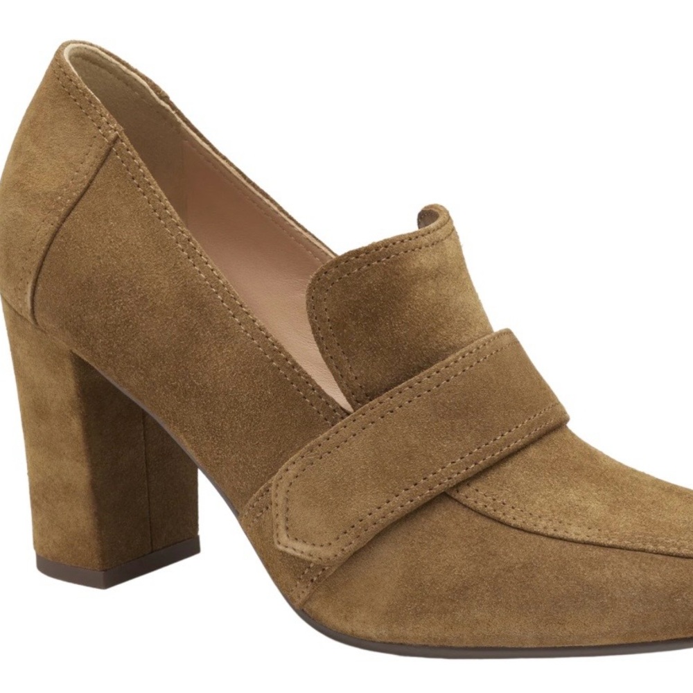 Johnston & Murphy Charlotte loafers in brown suede size 7